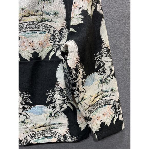 Rebel Vengeance Tapestry Jacket w/ A Cherub & Oasis Print Mens Size Large NWT - Picture 5 of 12